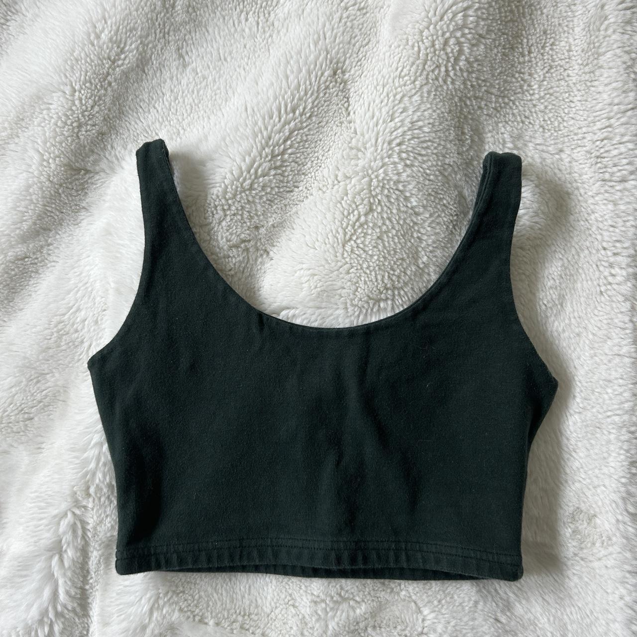 Brandy Melville Women's Green Vest Depop