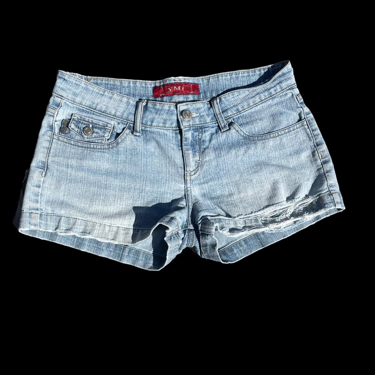 YMI Jeans Women's Blue Shorts Depop