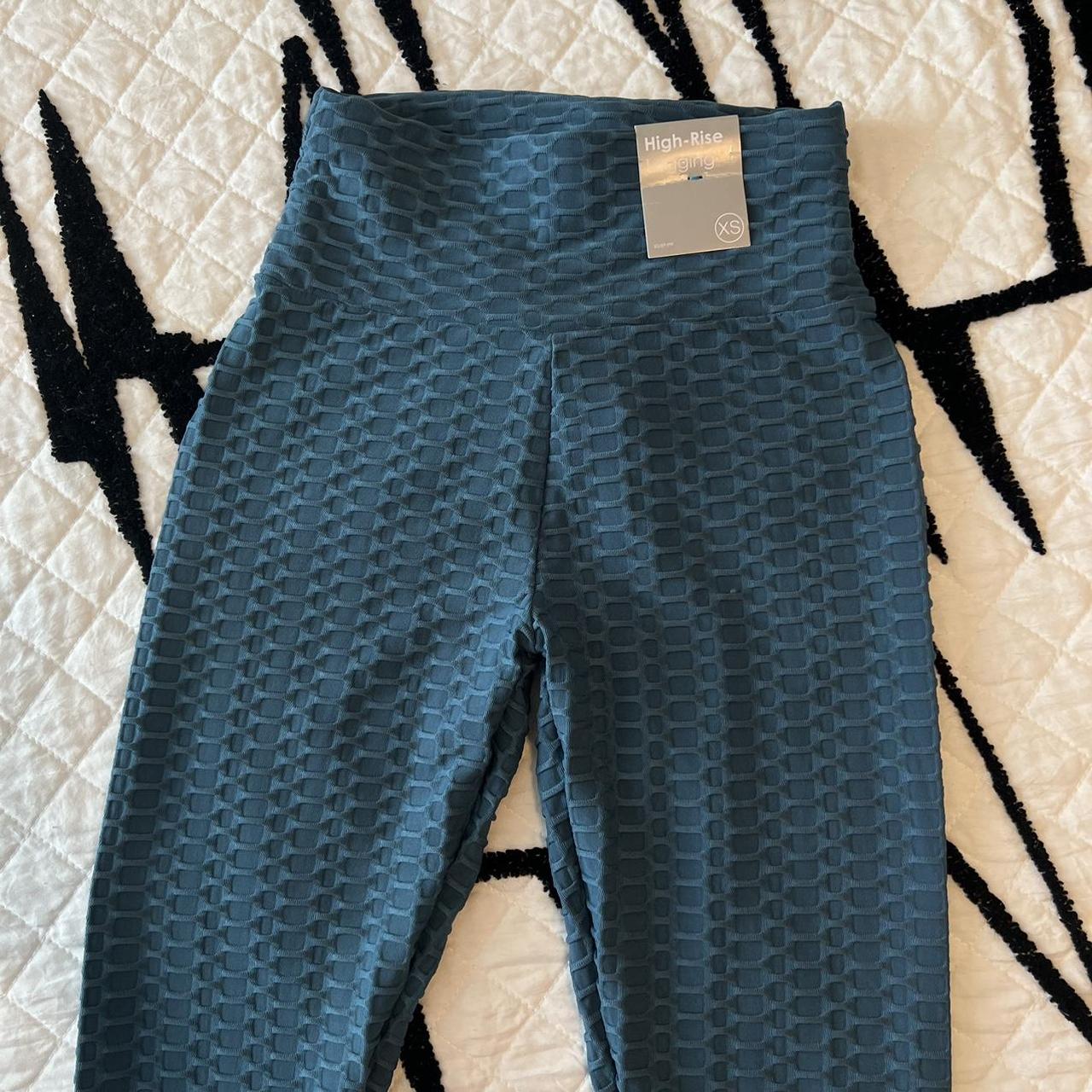 High rise scrunch butt leggings size xs from - Depop