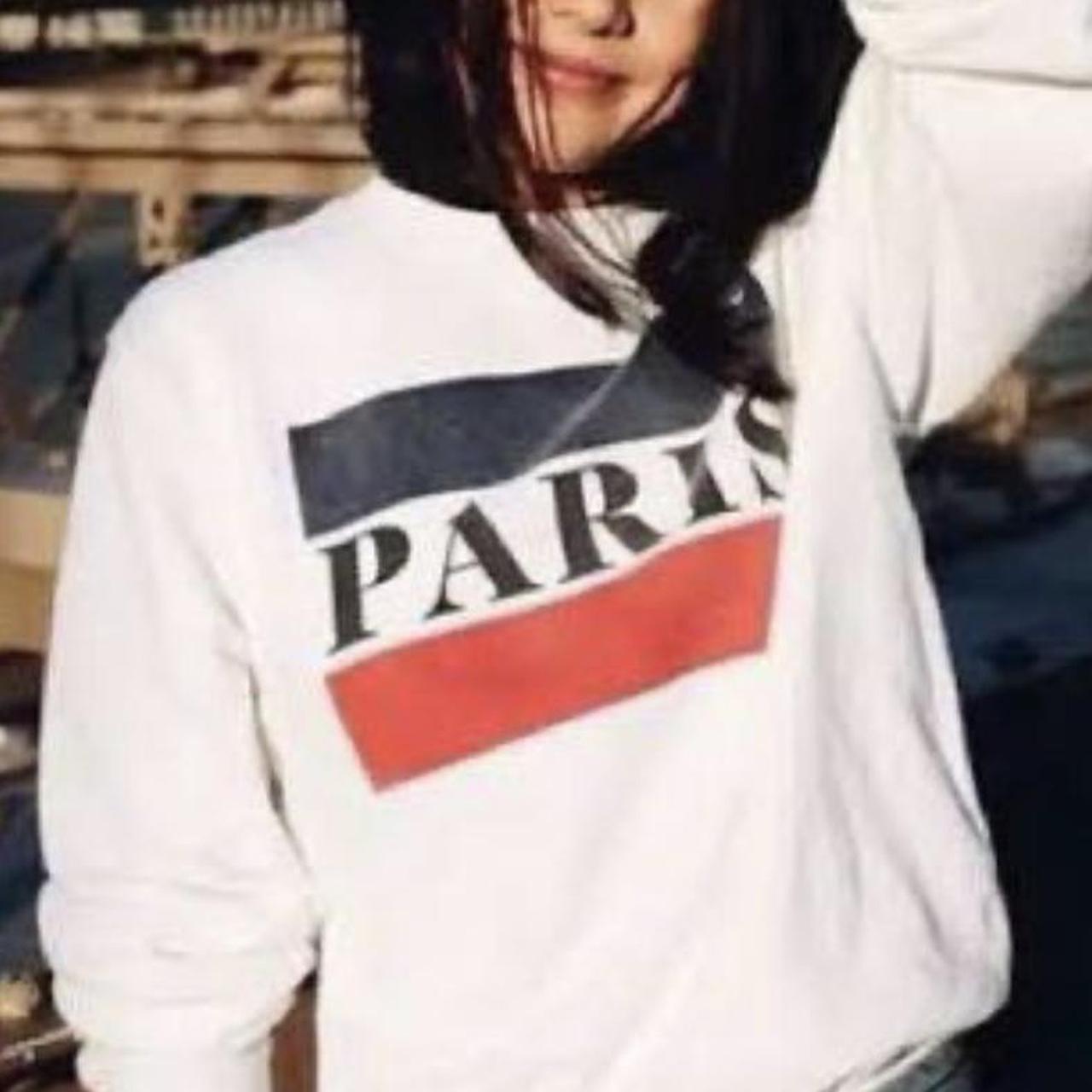 Brandy melville paris sweatshirt on sale