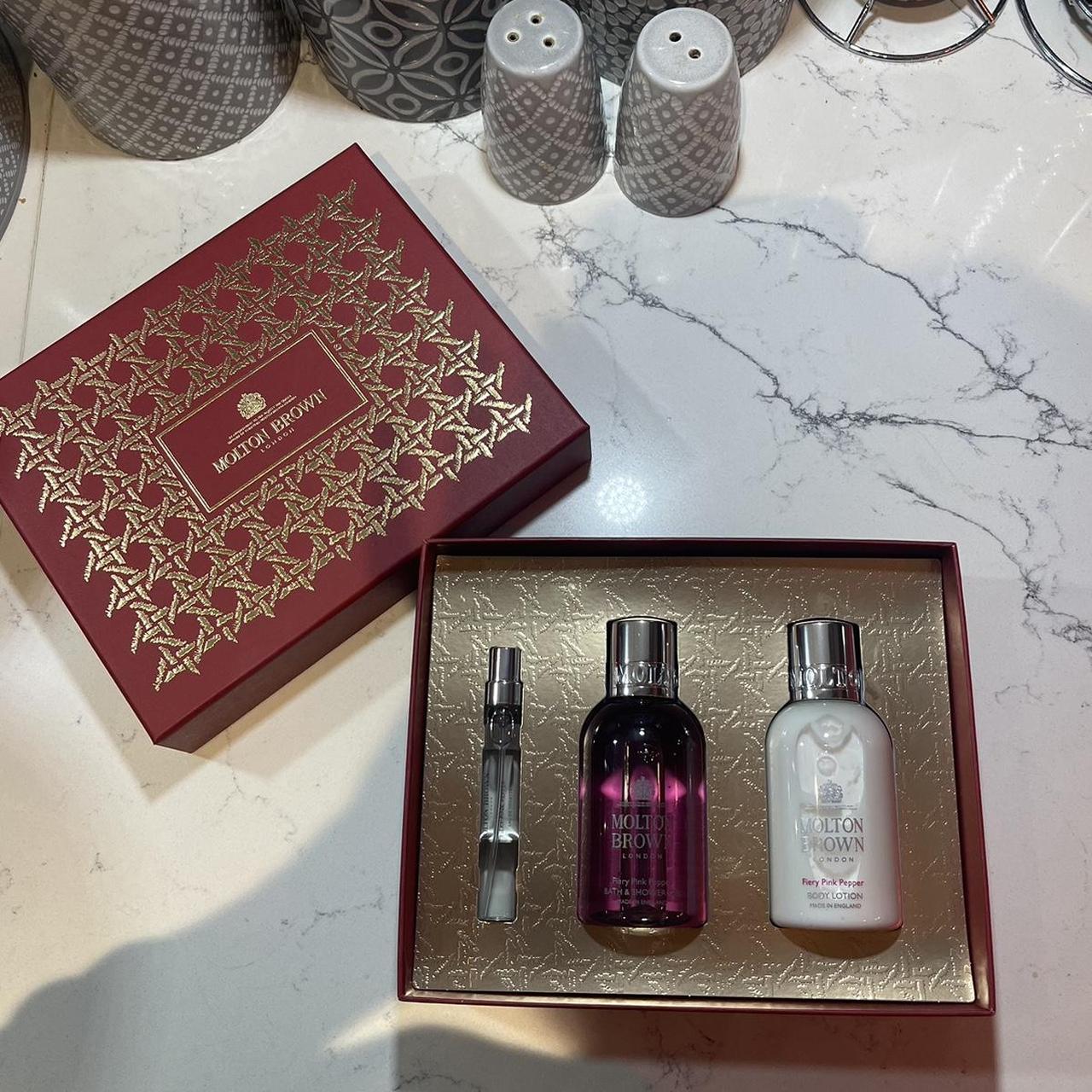 MOLTON BROWN LONDON Fiery Pink Pepper Box consists... - Depop