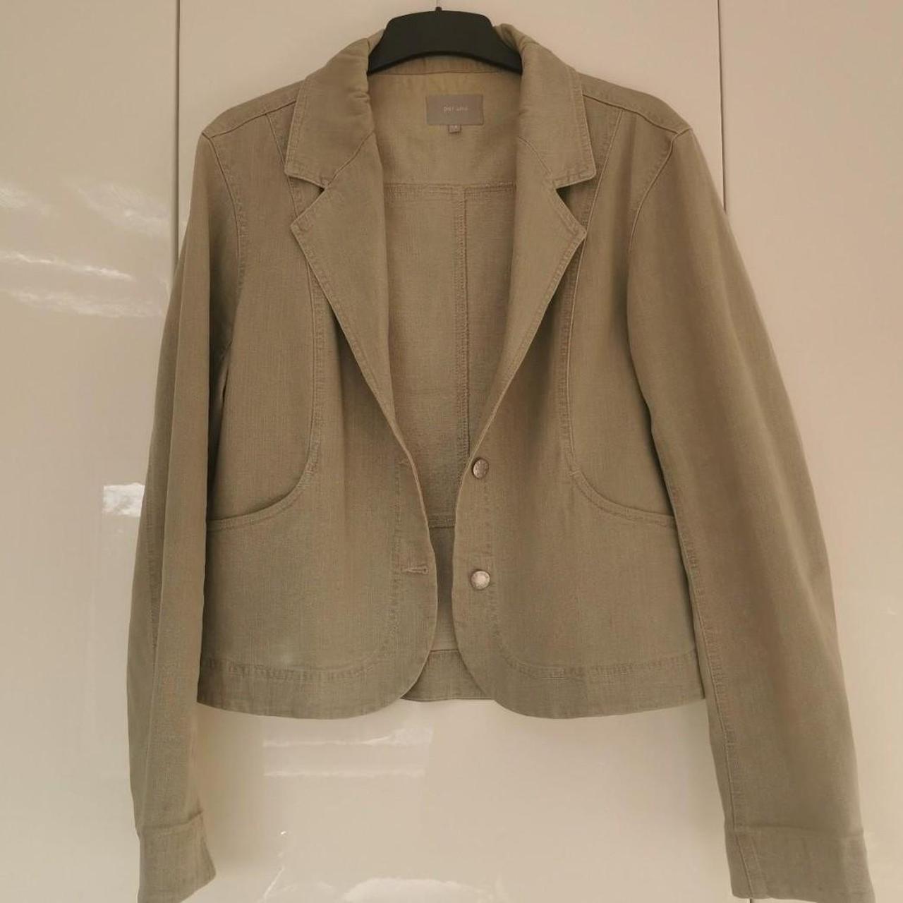 Beige/greyish jacket from Per una (more of a Depop