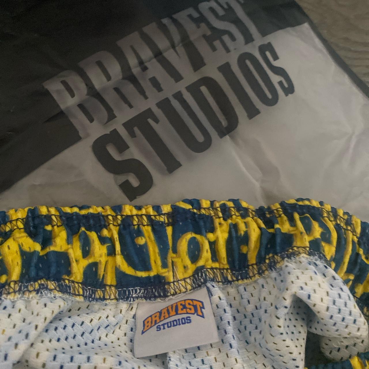 BRAVEST STUDIOS BLUE LV CARPENTER PANTS Size 32 but - Depop