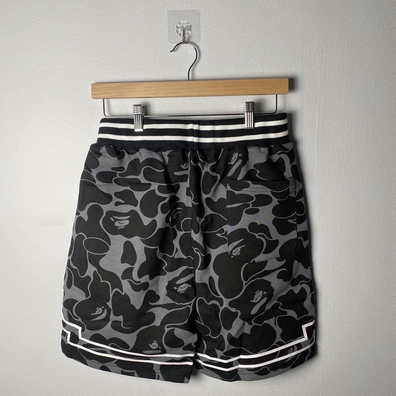 Bape black camo shorts