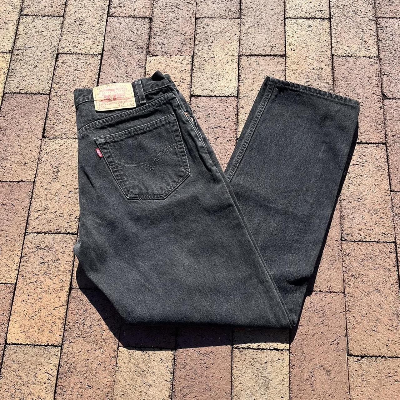 Levi's Men's Black Jeans | Depop