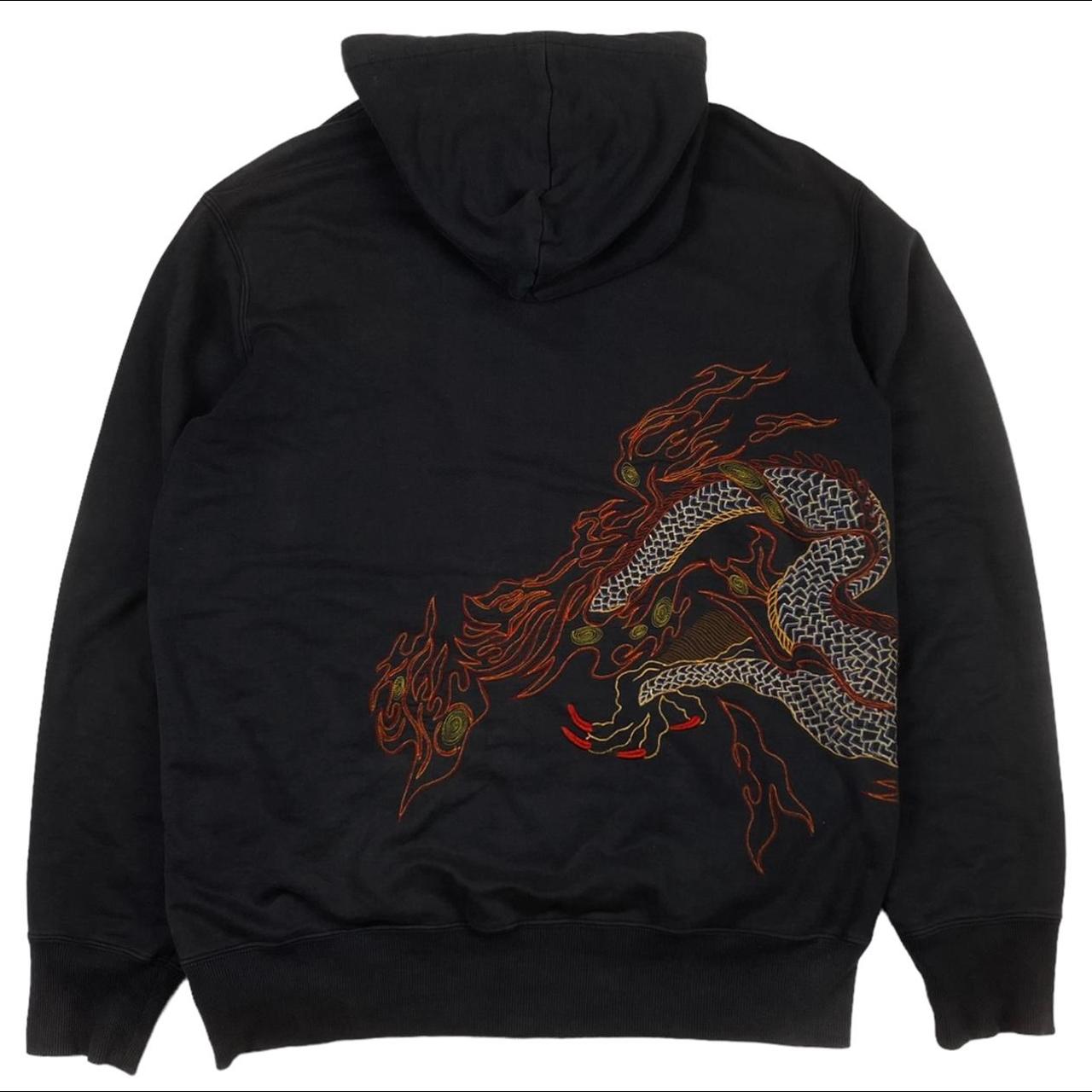 Maharishi “Year of the Dragon” Zip-Up Hoodie Size :... - Depop