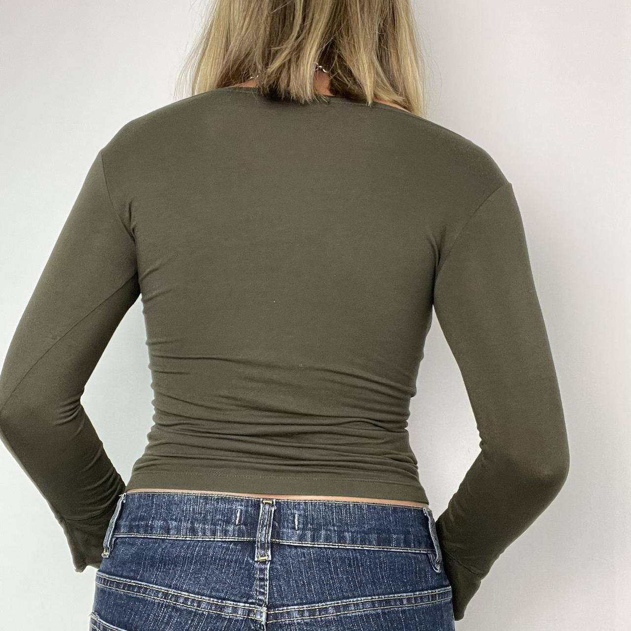 Women's Khaki Tshirt Depop