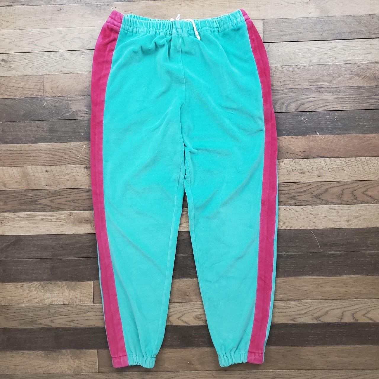 American Vintage Mens Pink And Blue Joggers Tracksuits Depop