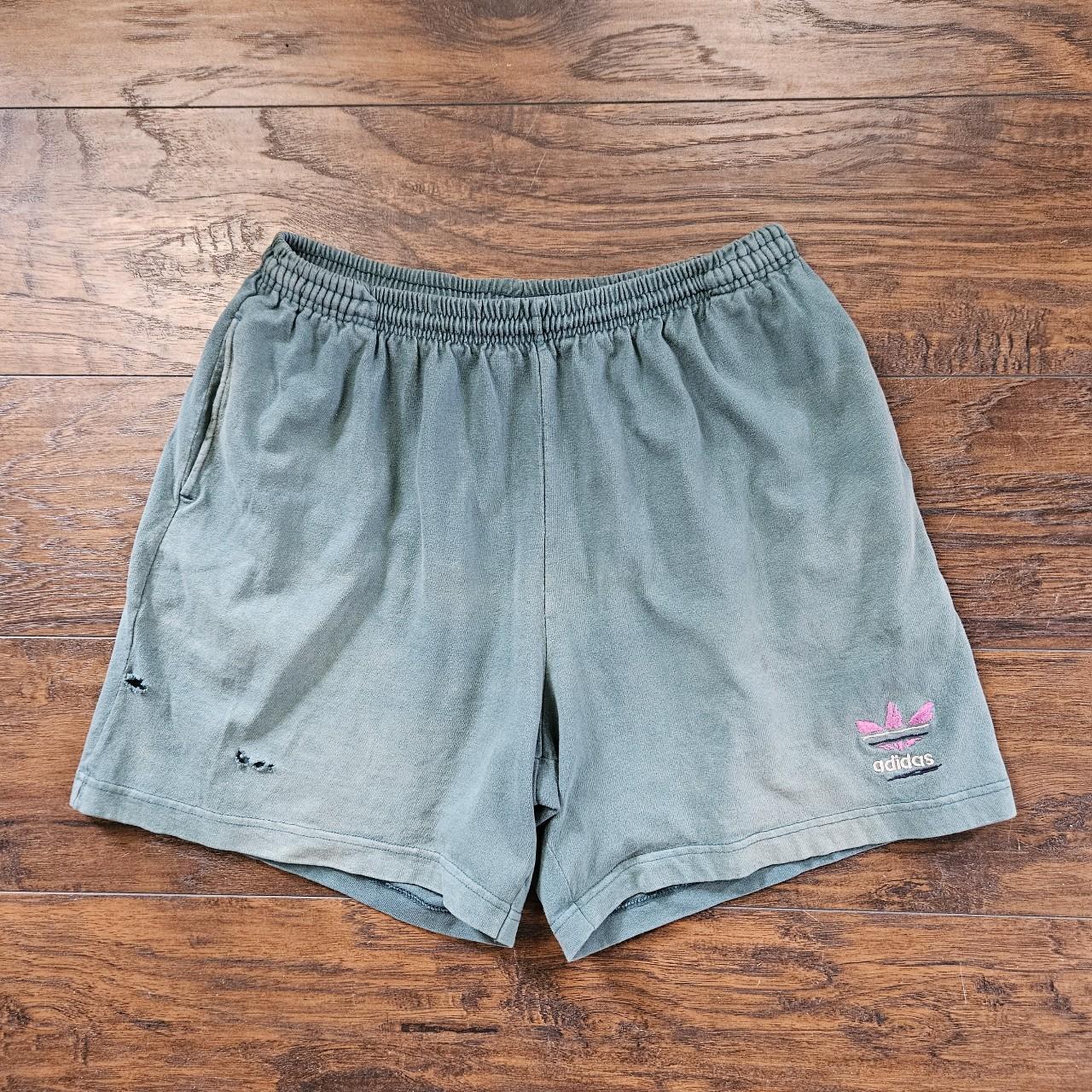 Vintage 90s ADIDAS deals EQUIPMENT green shorts