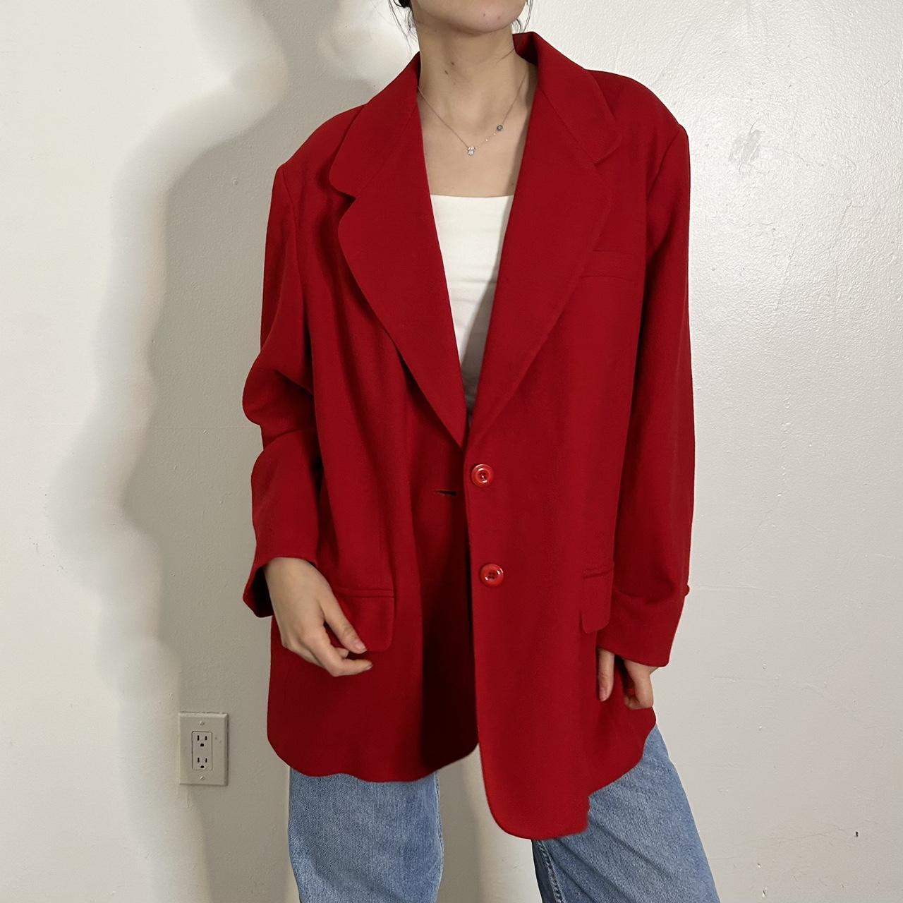 low blazers red