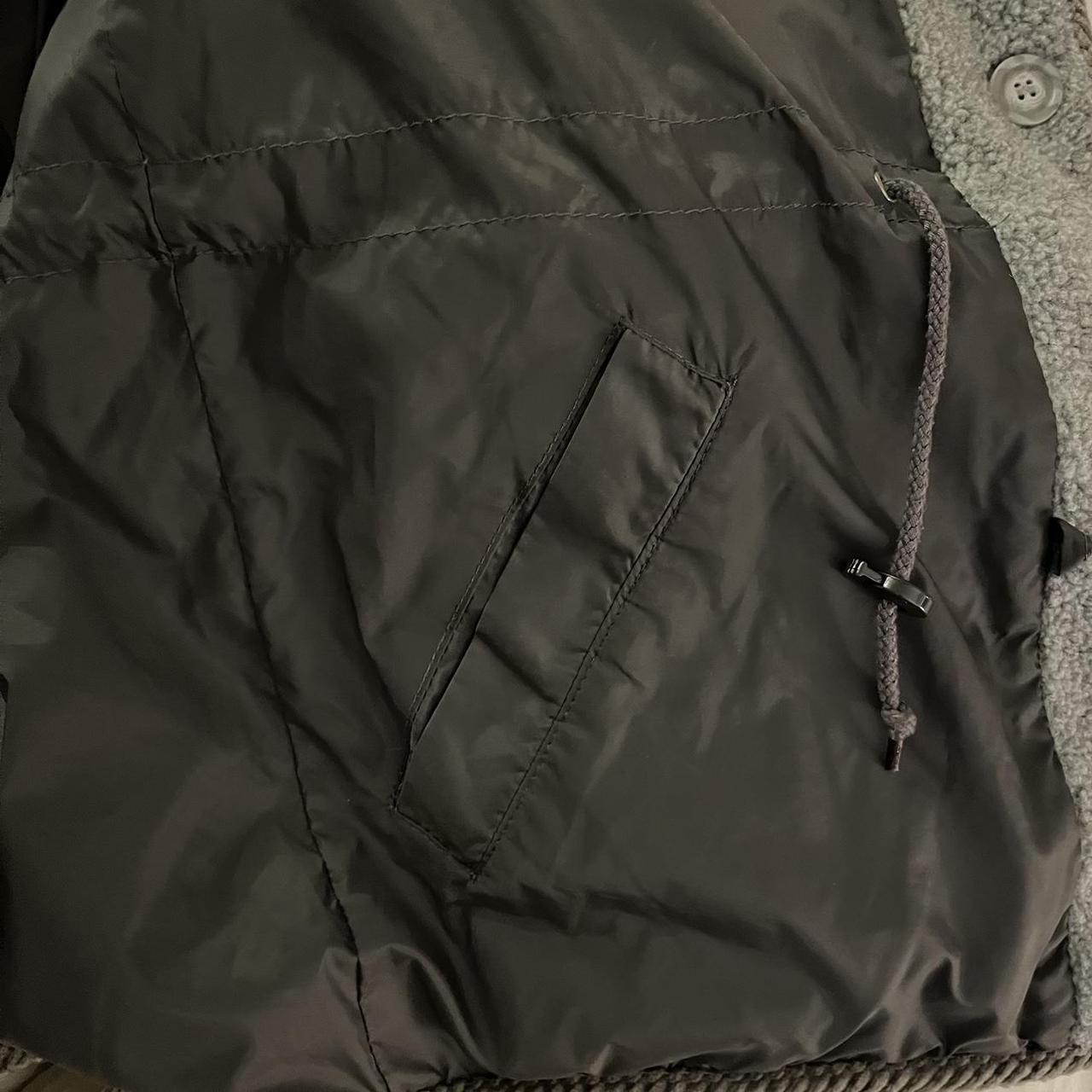 Current Seen Women's Grey and Cream Coat (3)