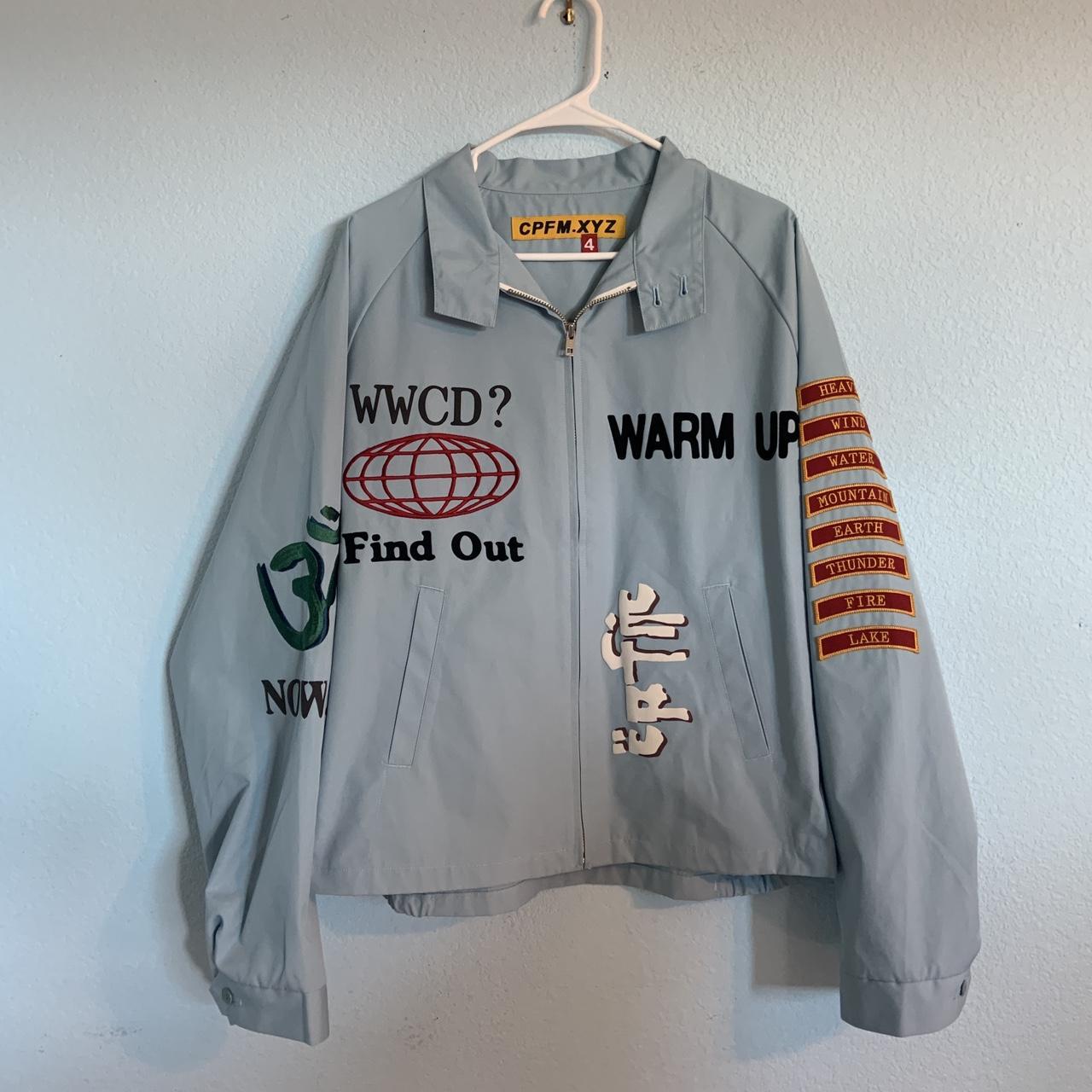 Cactus Plant Flea Market Knowledge Embroidered Work Jacket