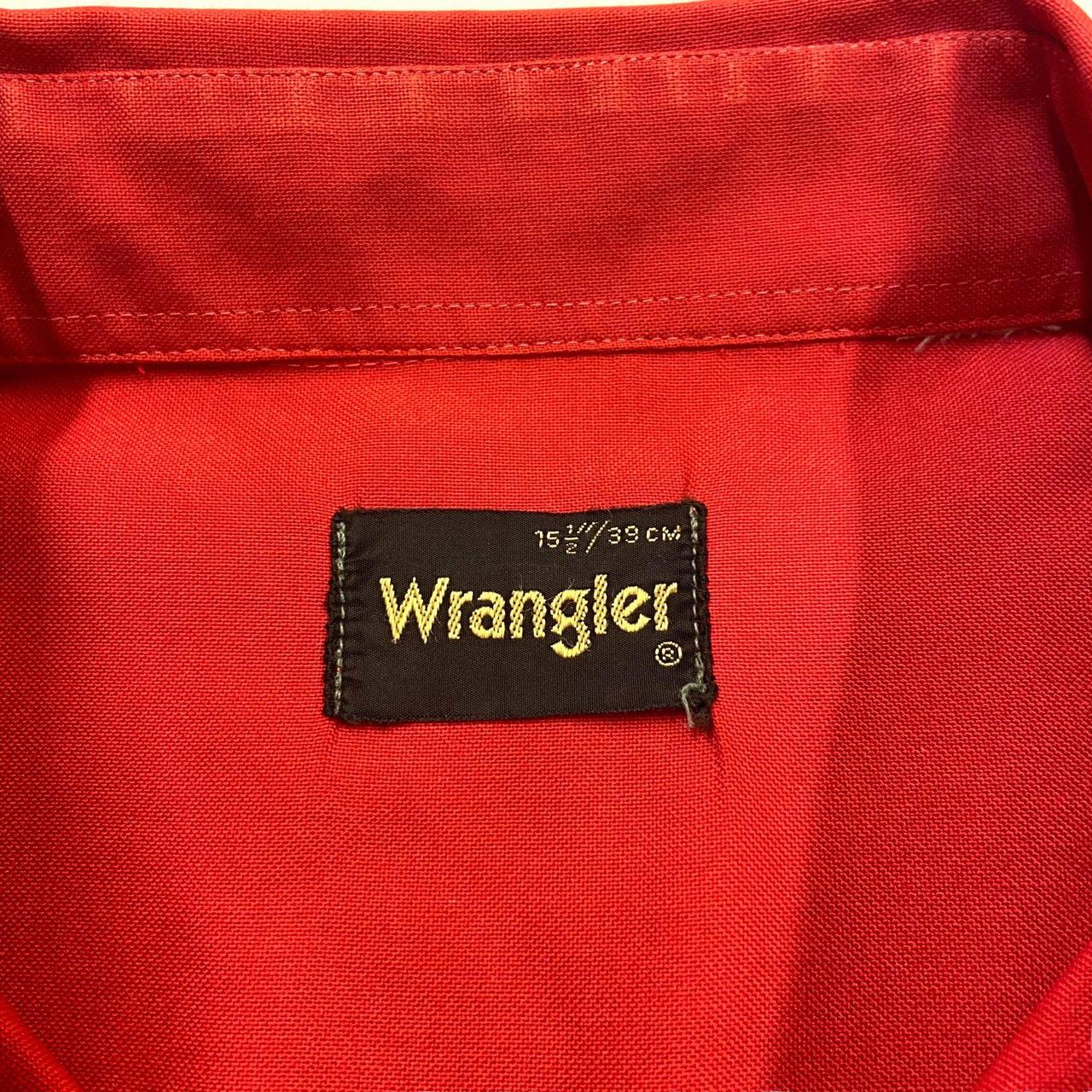 Wrangler Men's Red Shirt 