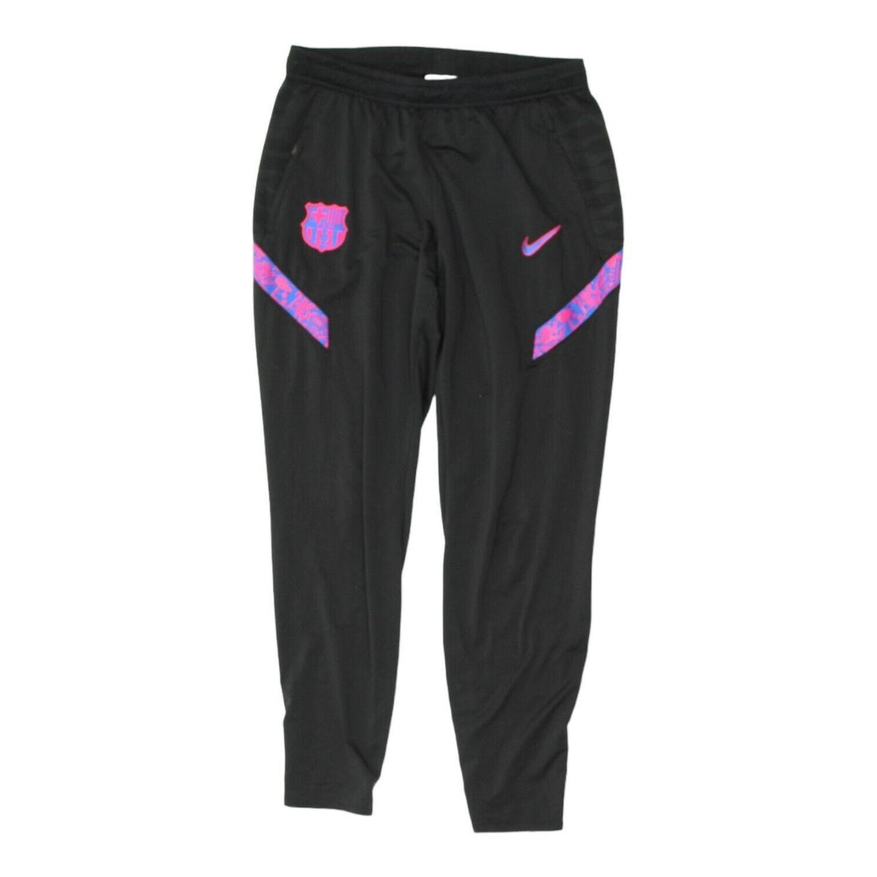 FC Barcelona Mens Black Nike Tracksuit Bottoms |... - Depop