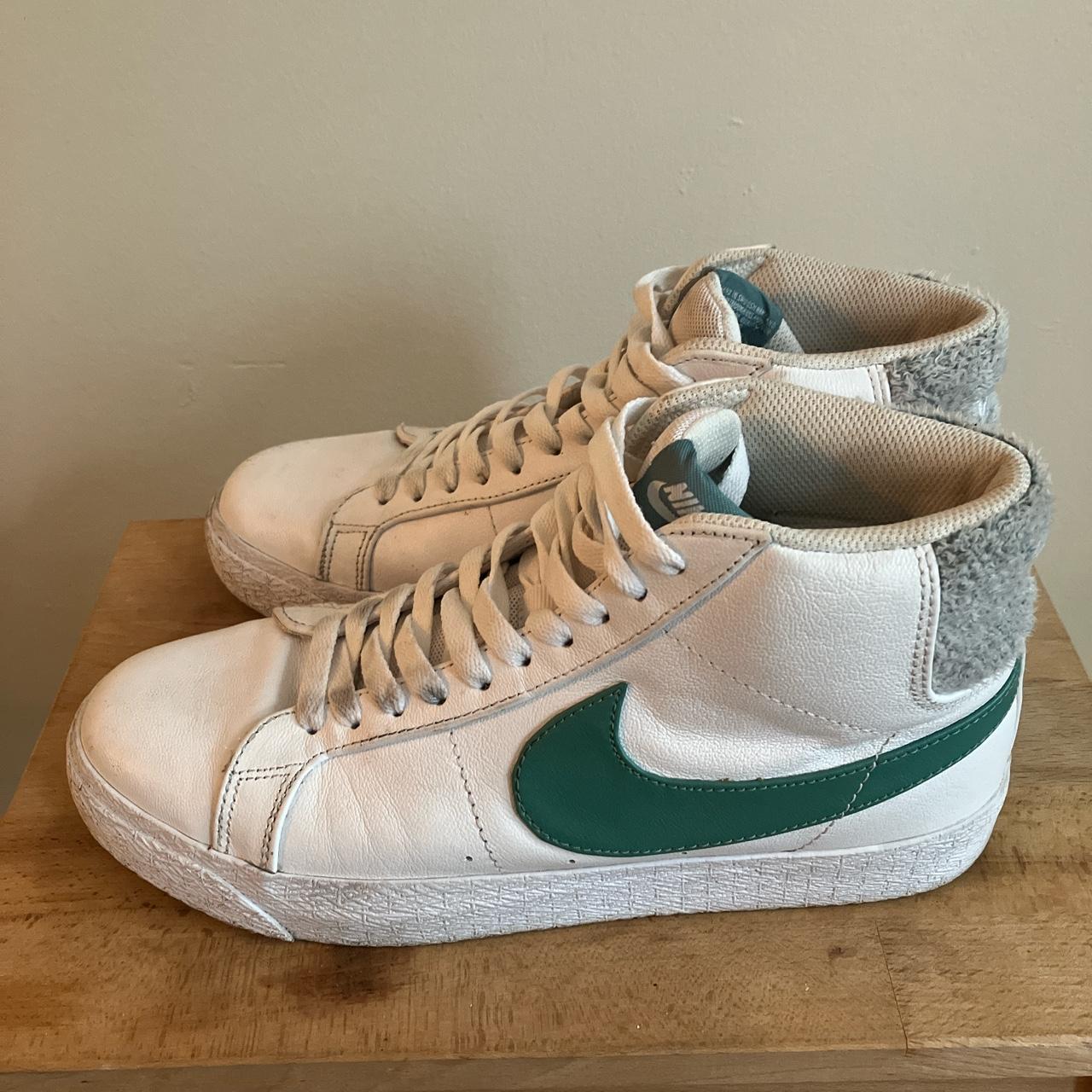 Nike SB Blazer Mid - “White Bicoastal” colorway -... - Depop