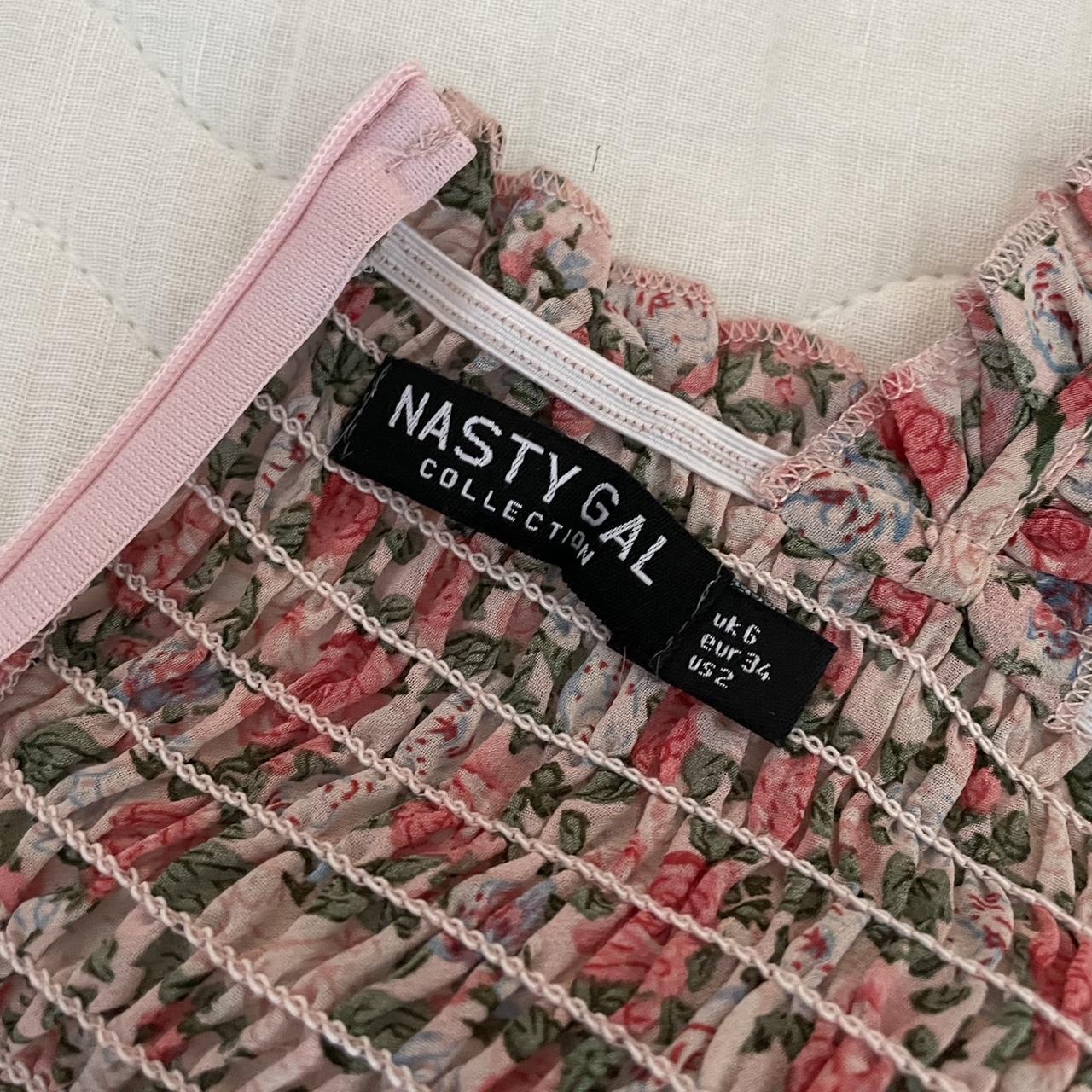 Nasty Gal Women's Pink Dress Depop