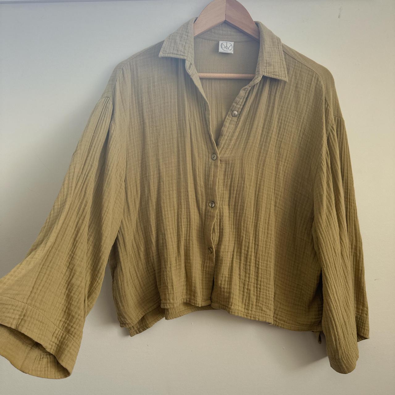 Laneway the Label 100% cotton button up Depop