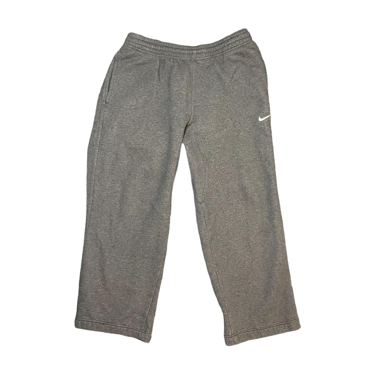 Open bottom sale sweatpants nike