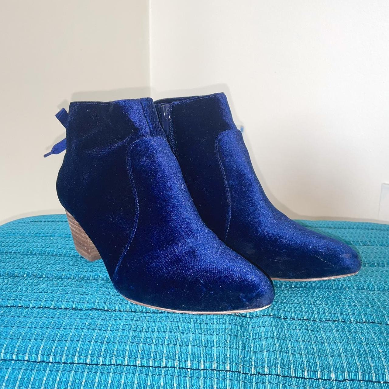 Midnight blue store boots