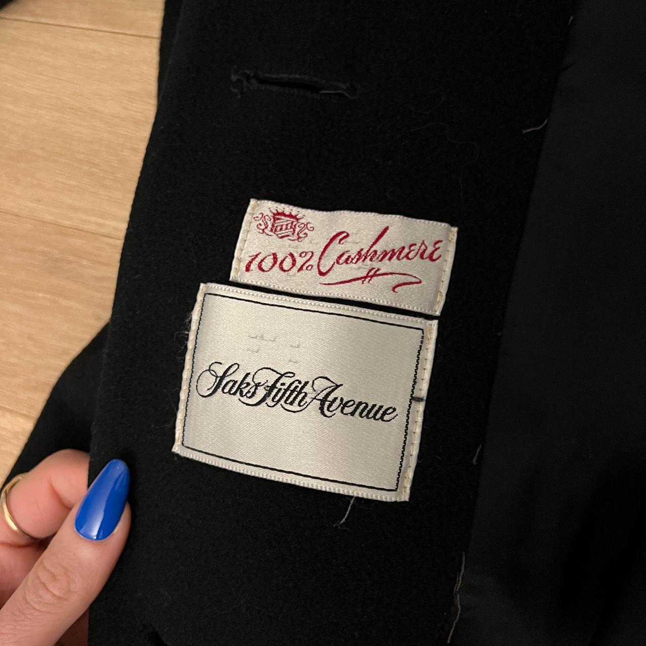 Saks fifth avenue hot sale cashmere coat