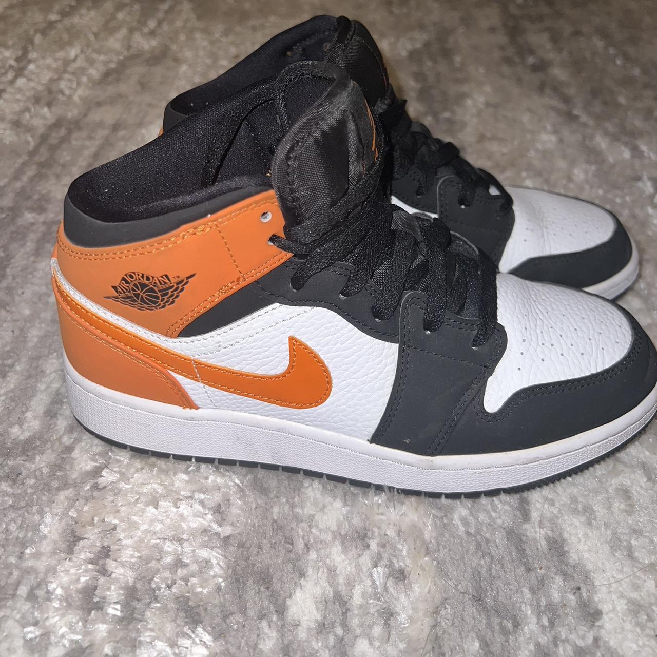 Big kids nike mid air jordans’s in... - Depop