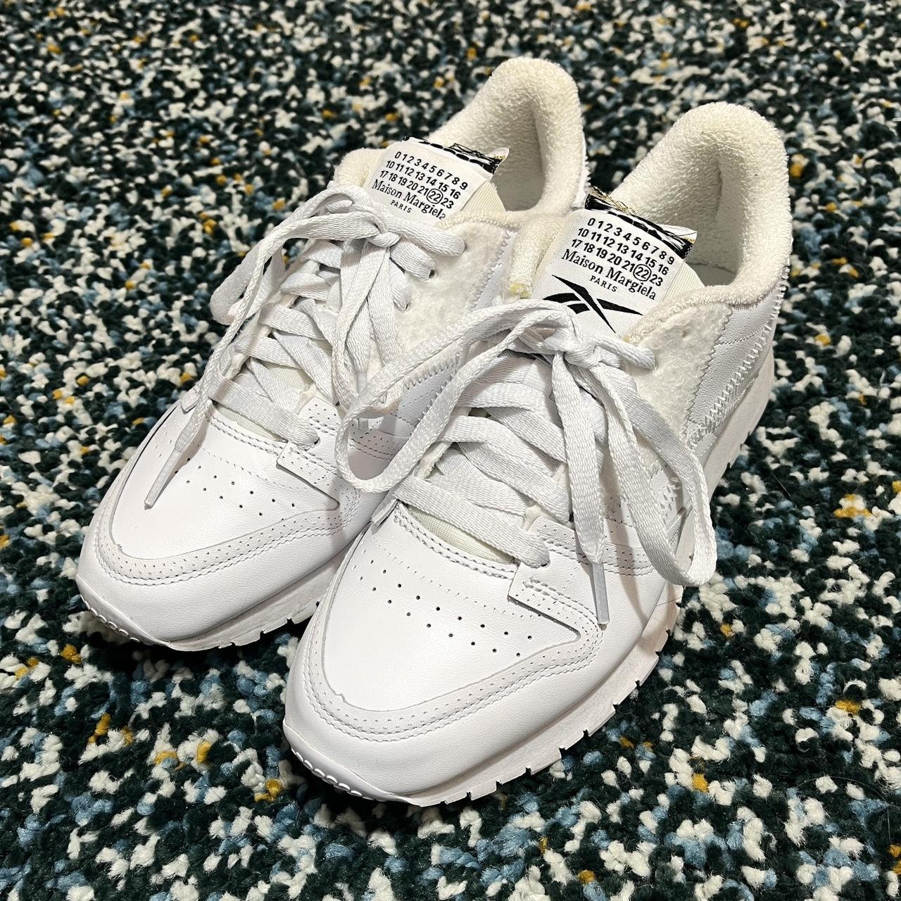 Maison Margiela Women's White Trainers | Depop