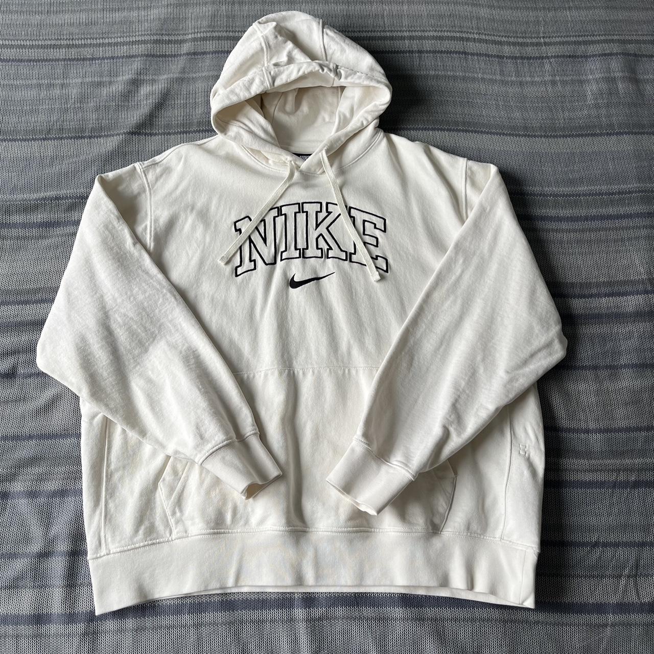 Essential Grey Denver Broncos Football Nike Hoodie - Depop