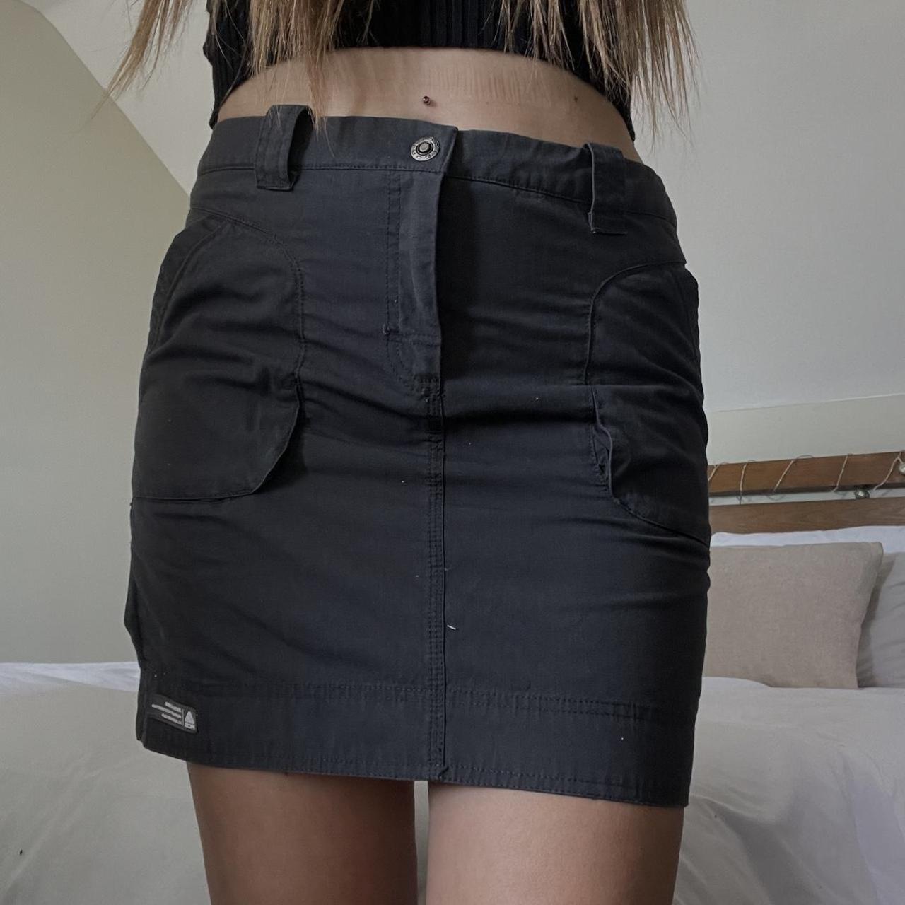 Nike ACG Cargo skirt Size 8 Zips on each... Depop