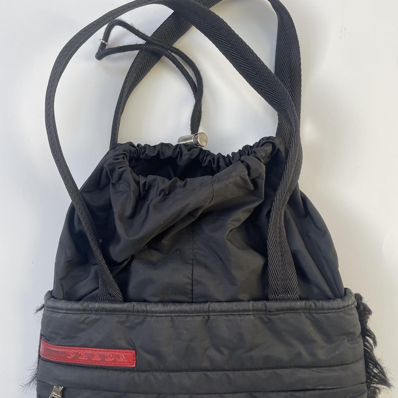 vintage 90s PRADA SPORT fur mini bag condition: C | Depop vintage 90s PRADA SPORT fur mini bag condition: C | Depop