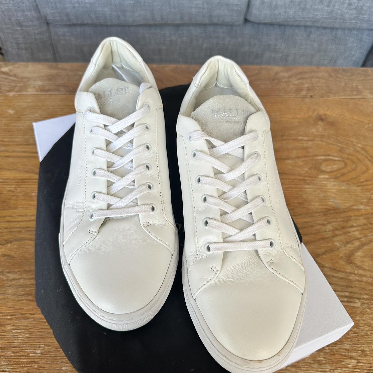 White Mallet Trainers - size 10. #mallet #arne... - Depop