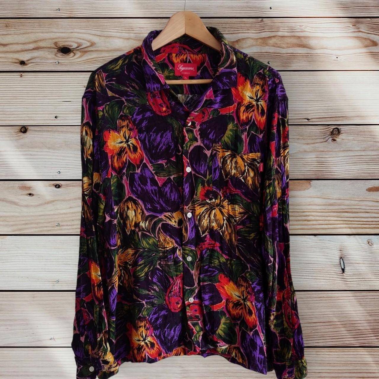 Supreme floral outlet button up