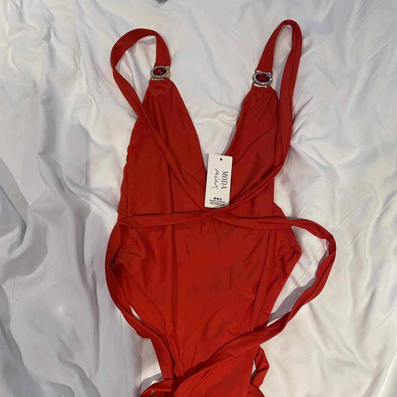 Moda minx amour red swimsuit Never worn, brand new... Depop