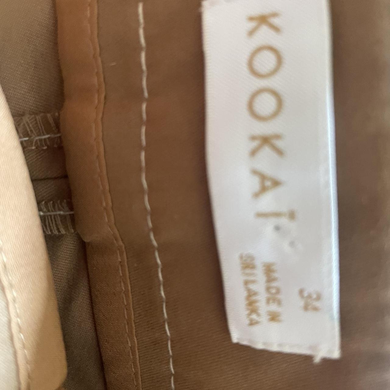 Kookai Tan Skirt Size 34 kookai tanskirt... Depop