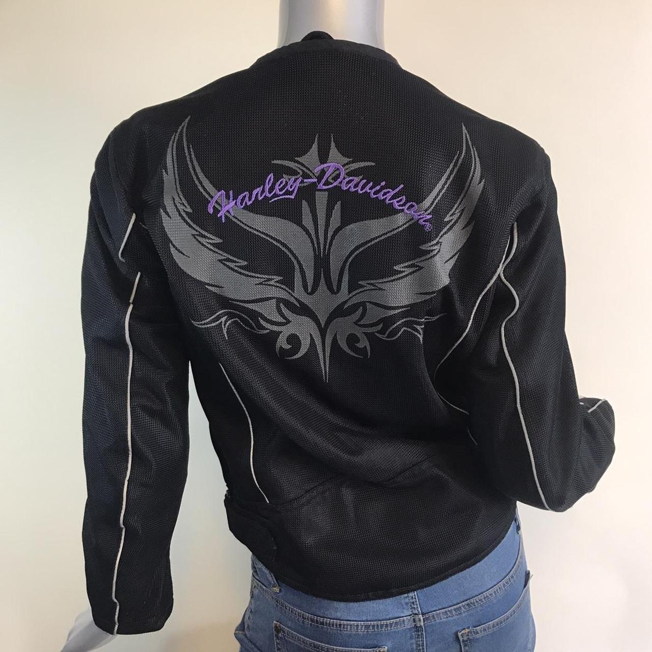 Purple harley davidson on sale jacket