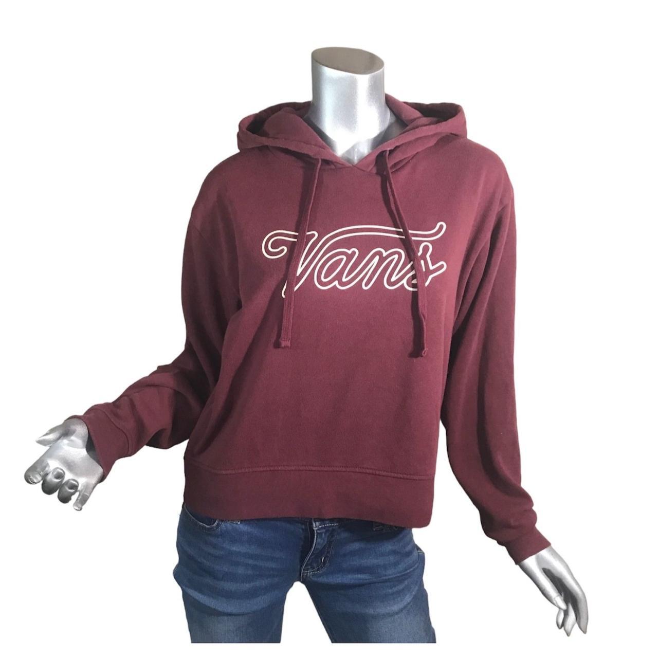 Maroon deals vans sweatshirt