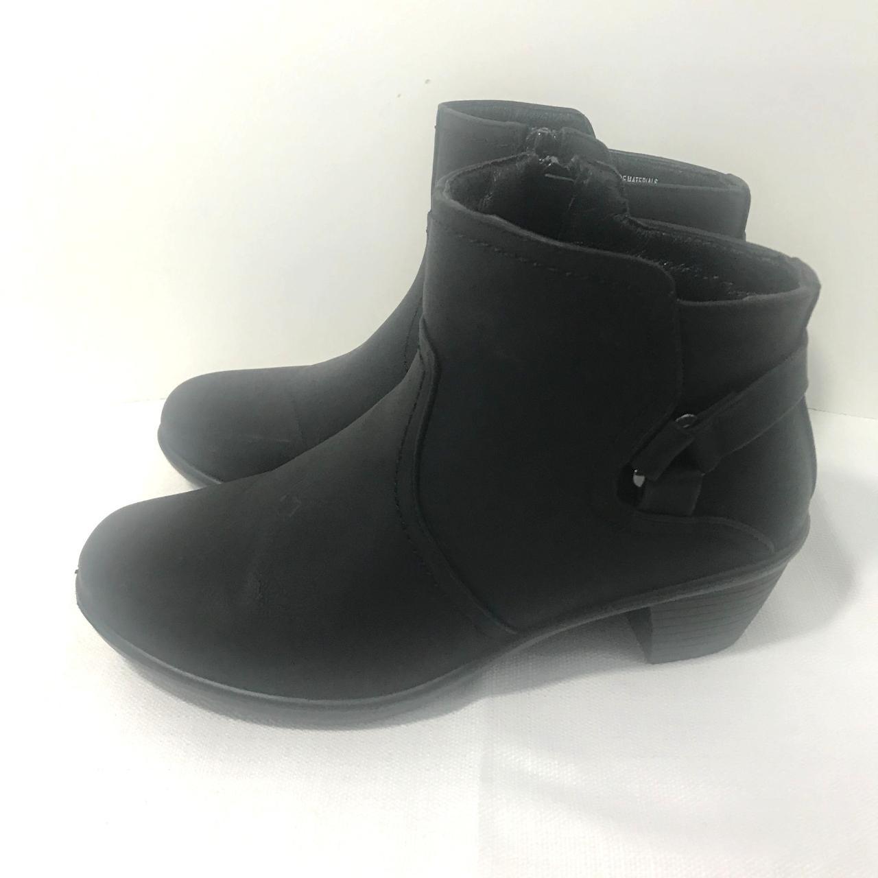 Easy Street Women s 7.5 M Dawnta Black Ankle Boots