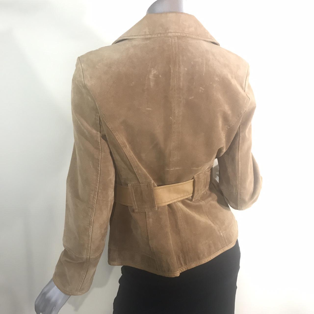 Deals Bernardo Tan Leather Jacket