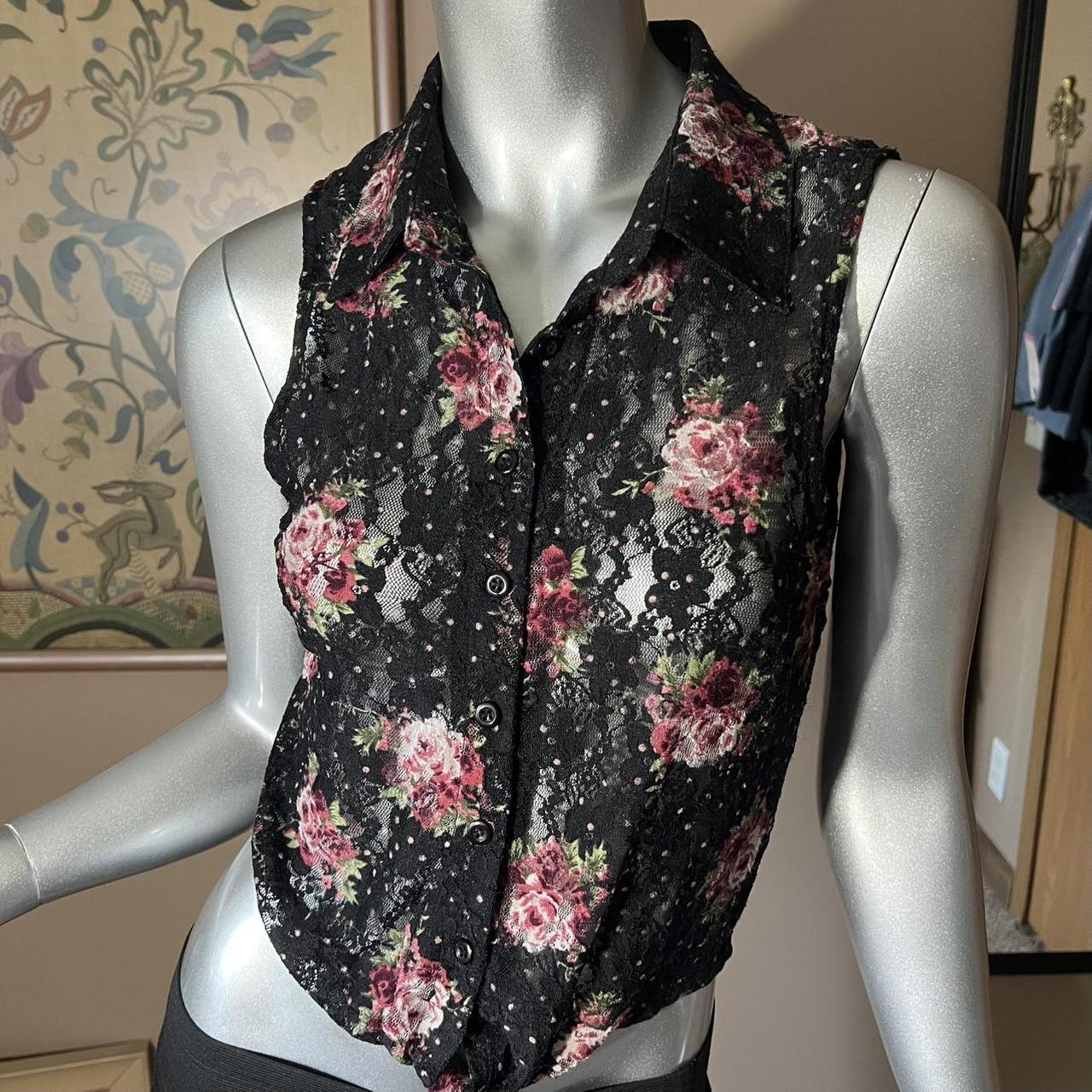 Women's Tank top - Black/Multi - M – Iris Basic M… - image 2