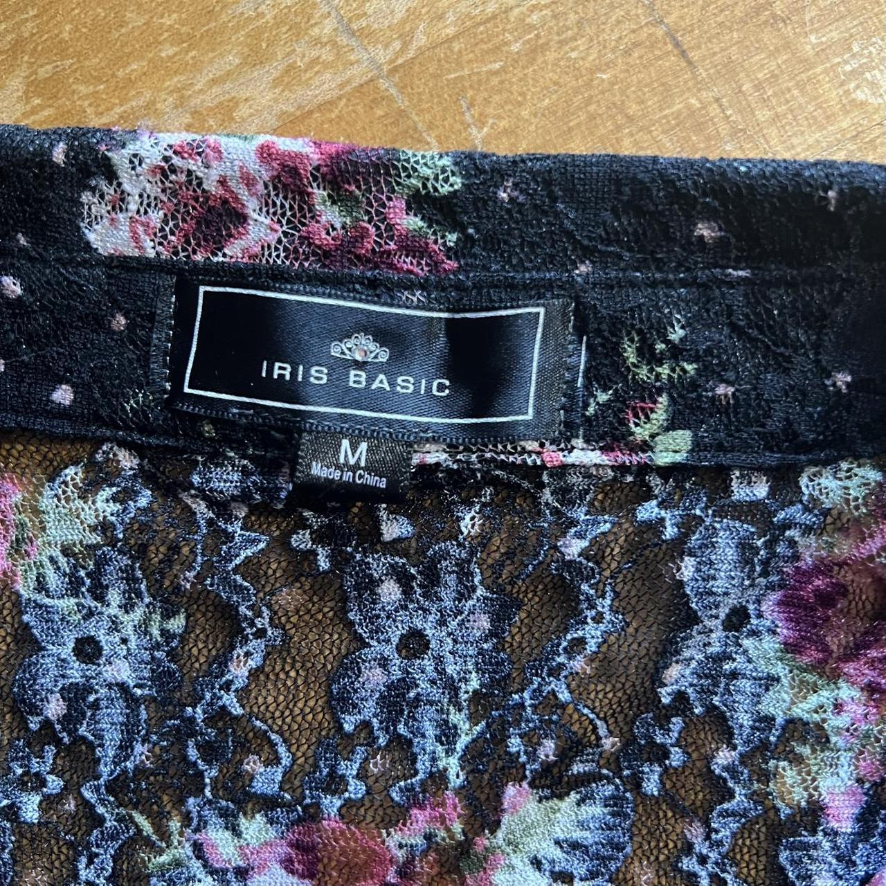 Women's Tank top - Black/Multi - M – Iris Basic M… - image 6