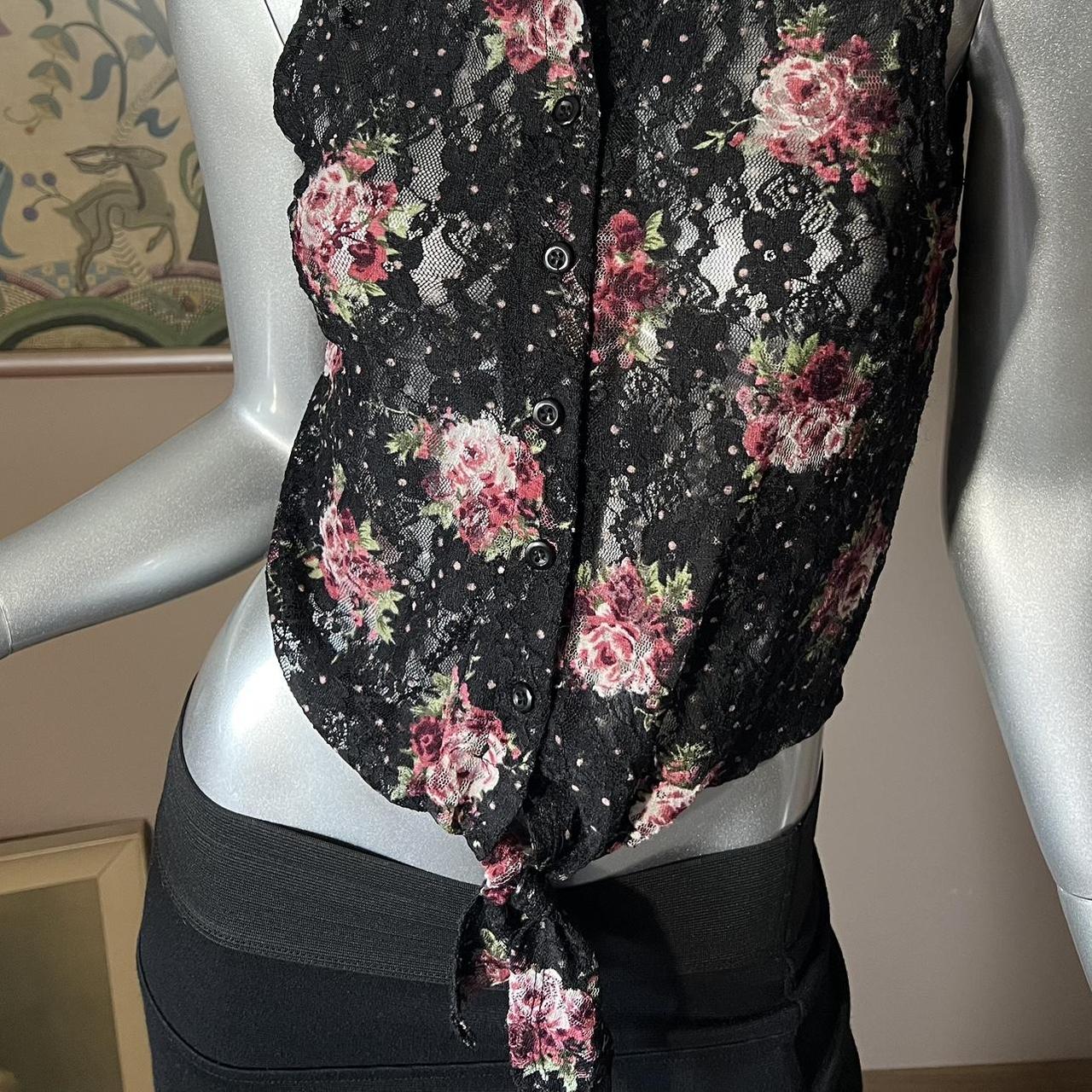 Women's Tank top - Black/Multi - M – Iris Basic M… - image 3