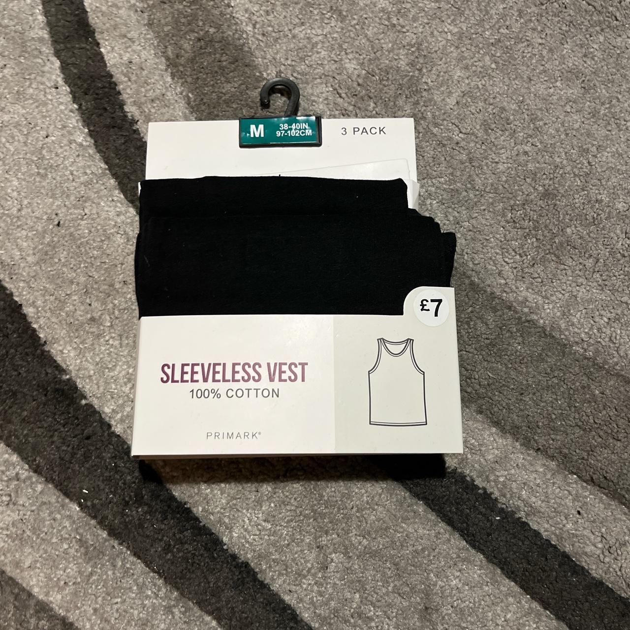 Primark Men's Black Veststankscamis Depop