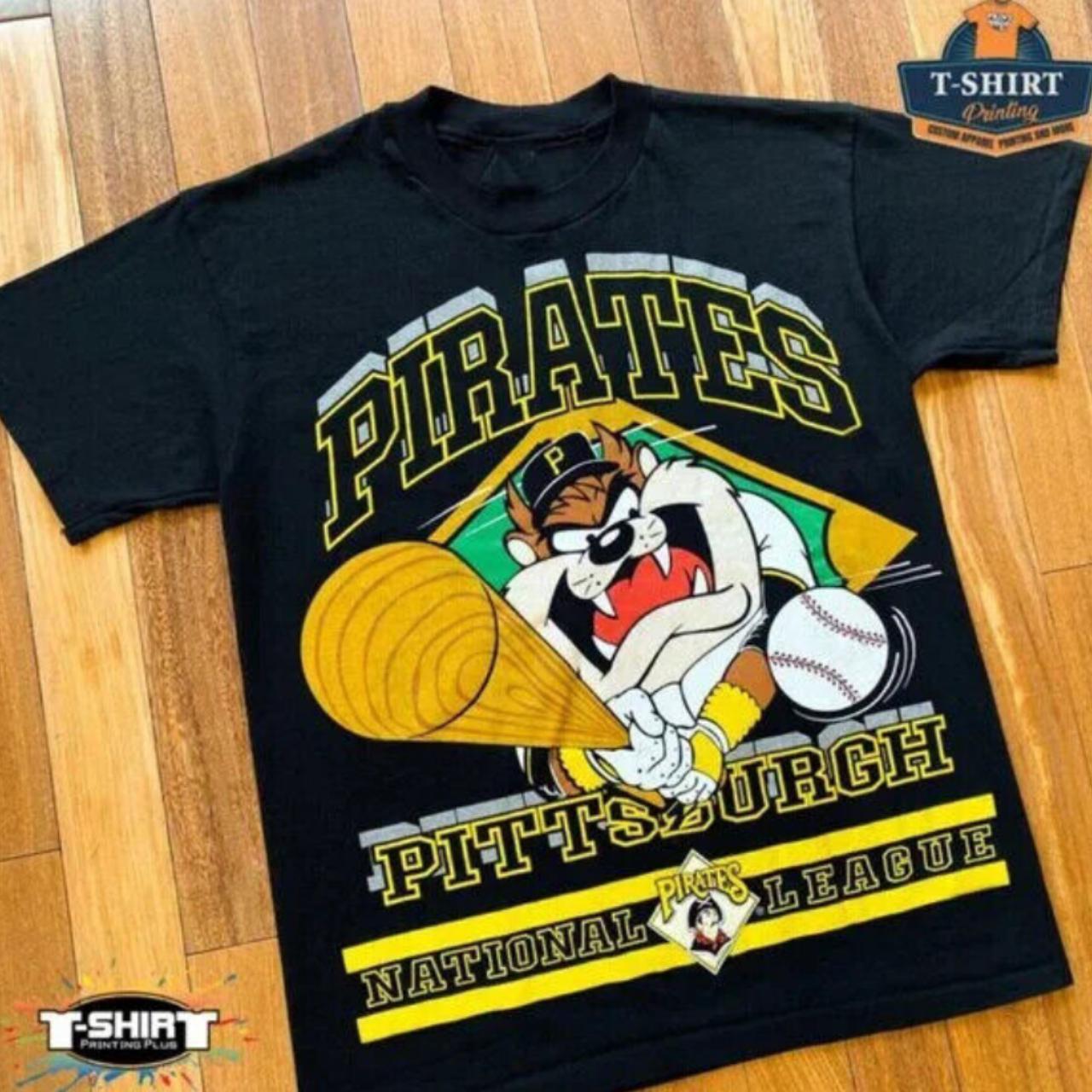 Vintage MLB Pittsburgh Pirates Looney Tunes T-Shirt, - Depop