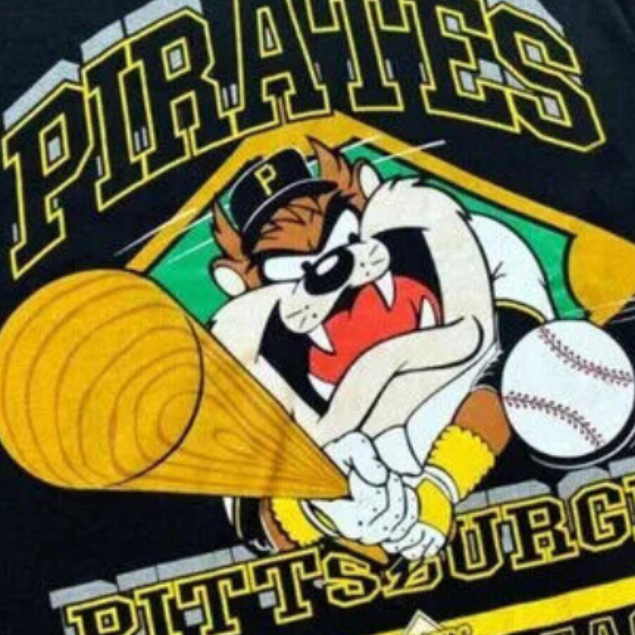 Vintage MLB Pittsburgh Pirates Looney Tunes T-Shirt, - Depop