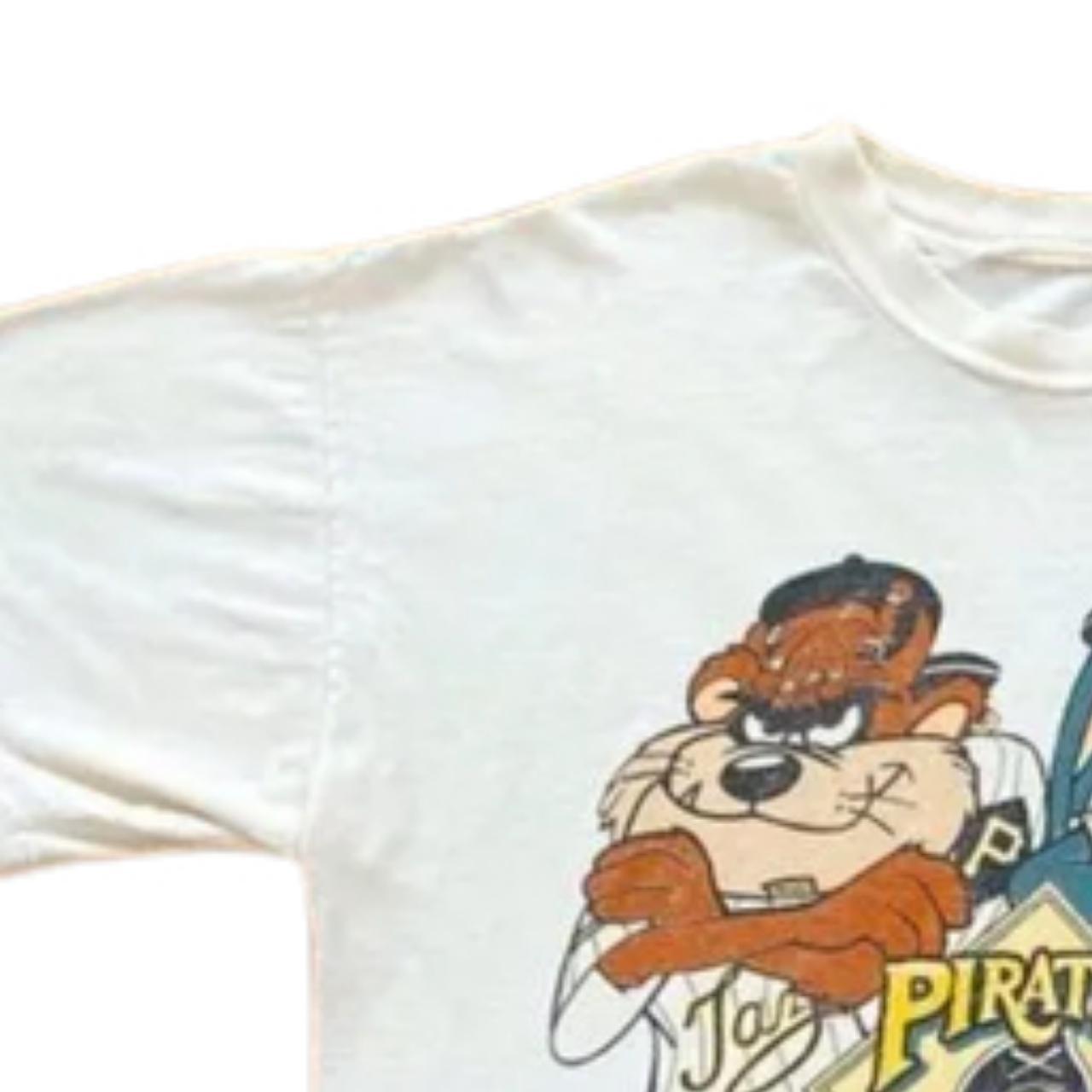 Vintage MLB Pittsburgh Pirates Looney Tunes T-Shirt, - Depop