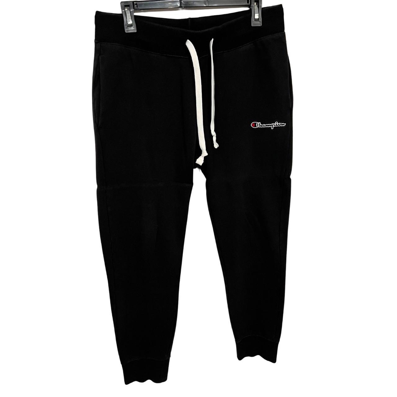 Genuine Champion Slim Fit Joggers Black UK