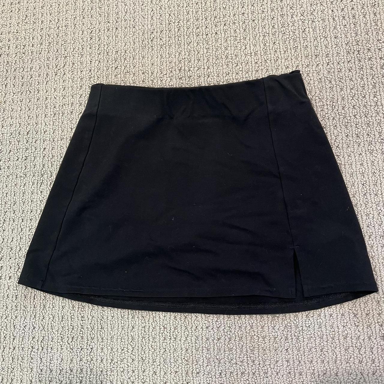 american eagle black mini skort - Depop