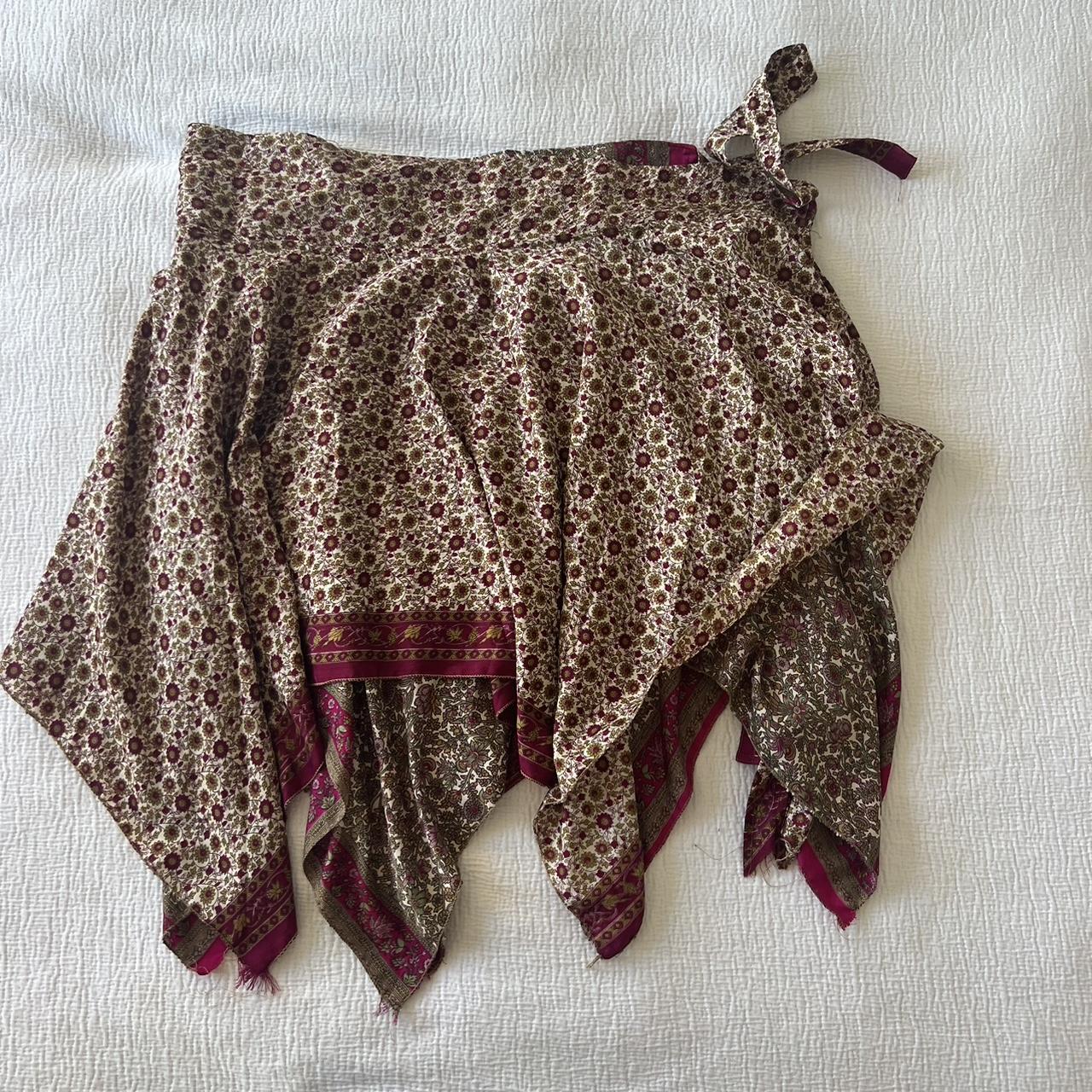 Tree of Life Wrap skirt This is a reversible skirt... Depop