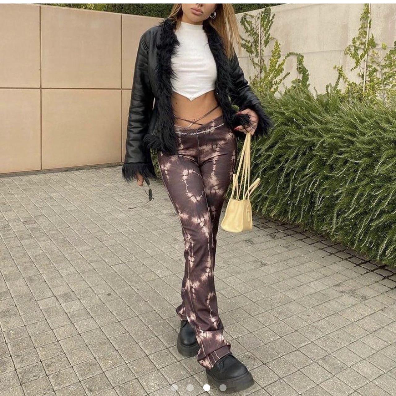 I am gia evie pants never worn no flaws except I cut... Depop