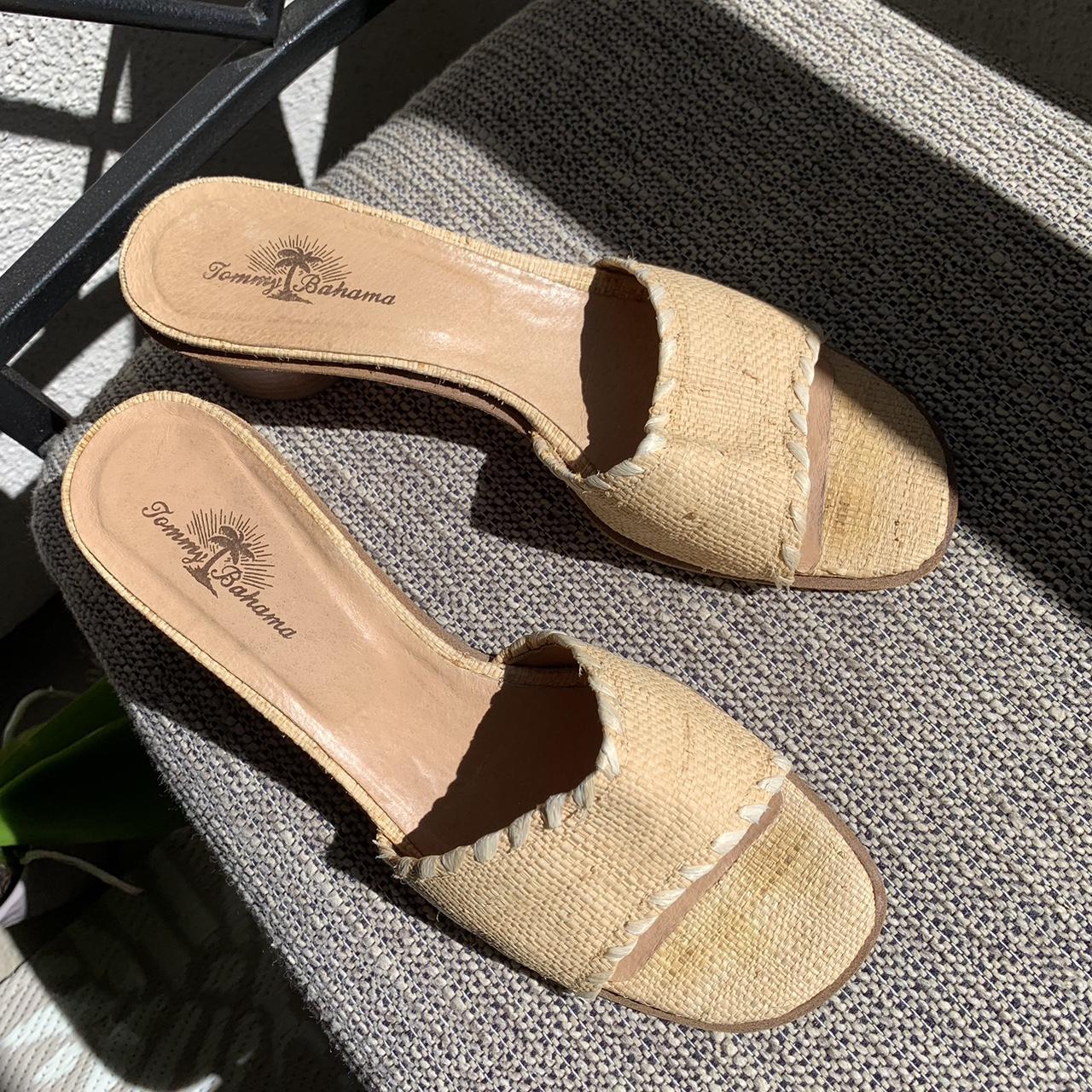 Tommy Bahama Women's Tan and Cream Sandals (3)