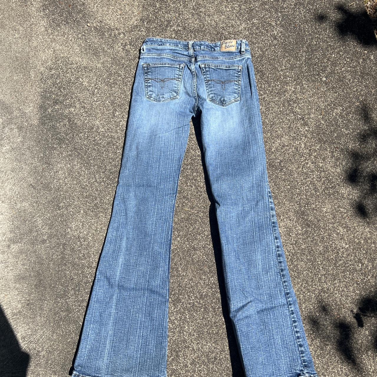 Vintage low waisted flare jeans From brand Paris... - Depop